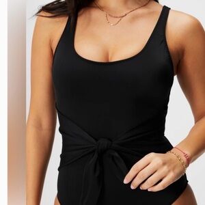 Fabletics - NWT- Scoop Tie Back One-Piece Swimsuit